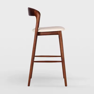 <span class=keywords><strong>Taburetes</strong></span> <span class=keywords><strong>de</strong></span> Bar <span class=keywords><strong>de</strong></span> <span class=keywords><strong>Madera</strong></span> Maciza Personalizables <span class=keywords><strong>de</strong></span> Estilo Escandinavo, Taburete Alto <span class=keywords><strong>de</strong></span> <span class=keywords><strong>Madera</strong></span> Moderno para Cocina con Asiento Colorido, Muebles para el Hogar - Product Image 1