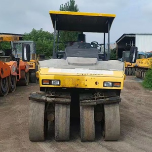 Rouleau compresseur d'asphalte d'occasion en pneus usagés BOMAG BW25RH 25 tonnes, équipement de construction routière lourd à vendre - Product Image 6