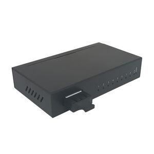 Convertisseur de média TiNCAM 10/100 Mbps, mode unique, <span class=keywords><strong>fibre</strong></span> optique double, optique vers électrique, 1x8 caméra, <span class=keywords><strong>fibre</strong></span> optique, identique à un commutateur réseau - Product Image 6