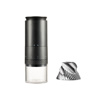 Petit Mini Moulin à Café en Acier Inoxydable Sans Fil, Portable, USB, Électrique, Rechargeable