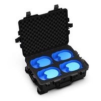 215XB Boîtes de protection VR portables étanches personnalisées Boîtier d'instruments en plastique avec inserts en mousse