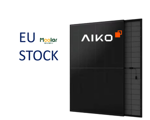 Panneau solaire bifacial double vitrage AIKO 615W AIKO-A615-MAH72Mw, efficacité 24%, technologie ABC, entrepôt Chine, prêt à être expédié immédiatement - Product Image 1