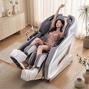 Poltrona Massaggiante Avanzata 4D <span class=keywords><strong>a</strong></span> Gravità Zero per Tutto il Corpo con Riscaldamento, Bluetooth e Controllo Vocale Intelligente per Relax Domestico e Ufficio, Allevia il Dolore - Product Image 1