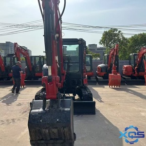Лидер продаж, большая скидка, Подержанный мини-экскаватор Yanmar VIO60 по заводской цене, японский многочасовой Многофункциональный экскаватор - Product Image 3