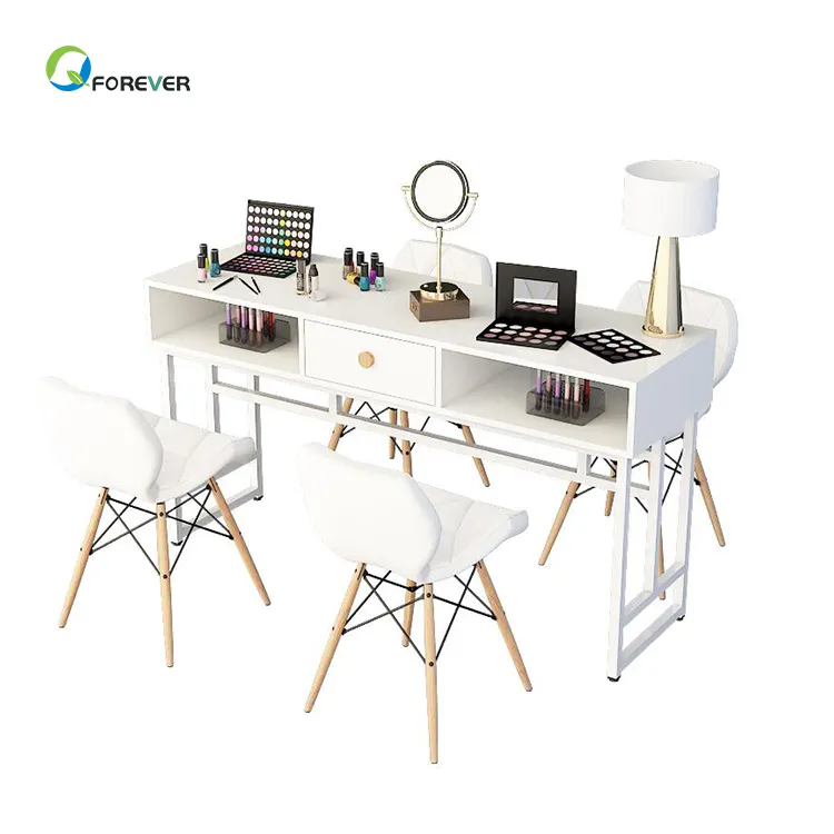 AILICHEN Hot Sale Manicure Table Modern Minimalist Style Wooden Nail Tables