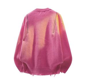 Pull-over pour homme personnalisé ODM OEM, motif de dessin animé d'hiver, respirant, tendance Y2K, chaud et confortable, tricot - Product Image 4