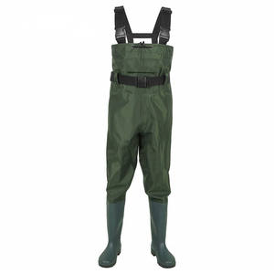 Cuissardes en nylon 210T avec doublure en maille avec poches à l'avant cuissardes durables pour la pêche <span class=keywords><strong>agricole</strong></span> - Product Image 1