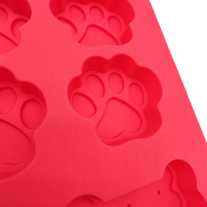 Molde de silicona de grado alimenticio para galletas, molde para galletas con forma de huesos de perro, tamaño pequeño - Product Image 4