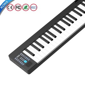 Konix Clavier MIDI OEM <span class=keywords><strong>88</strong></span> <span class=keywords><strong>touches</strong></span> <span class=keywords><strong>Piano</strong></span> droit <span class=keywords><strong>Piano</strong></span> <span class=keywords><strong>numérique</strong></span> électronique Clavier MIDI Pianos bon marché - Product Image 4