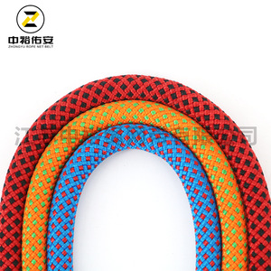 Corde de sécurité Zhongyu 10,5 mm en polyester statique, capacité de charge 2300 kg, pour travaux en haute altitude et sauvetage - Product Image 1