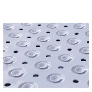 Tapis de bain TPE écologique fabriqué à la machine, antidérapant, imperméable, 53x53cm, pour utilisation dans la salle de bain - Product Image 3