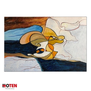 Arte decorativa della parete <span class=keywords><strong>di</strong></span> arte astratta su ordinazione della tela moderna <span class=keywords><strong>di</strong></span> grandi dimensioni della pittura a olio originale con stile unico - Product Image 3