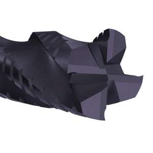 Krino-240242000 8% HSS-CO สี่ร่องร่อง tialn กับก้านเชื่อมสำหรับวัตถุประสงค์ในการตกแต่งชุดสว่านชุดยาว - Product Image 4