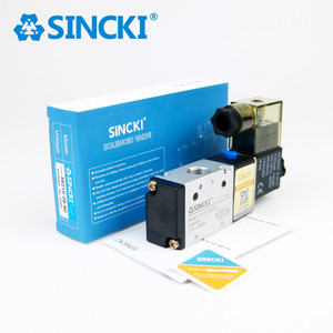 SINCKI Solenoid valf 3V210-06 3V220-06 3V210-08 3V220-08 pnömatik 3 yollu <span class=keywords><strong>2</strong></span> pozisyon yönlü vana 1.5 yıl garanti - Product Image 1