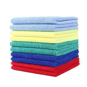 Paños de Limpieza de Microfibra Rectangulares, Paño de Cocina Sin Pelusa, Color Sólido, Disponible en Varios Tamaños - Product Image 5