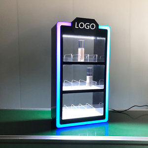 Tùy chỉnh ba lớp Acrylic hiển thị điện tử đứng hộp xì gà tủ trưng bày - Product Image 2