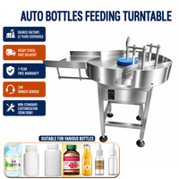 Table de collecte rotative pour le désagrégeage et le ramassage de bouteilles en verre vides