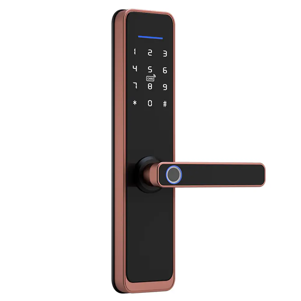 YOUHE X2 Tuya Set Silinder Kunci Pintu, Set Kunci Pintu Keamanan Hotel Sidik Jari Digital Cerdas