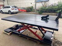 Élévateur de moto OEM à usage intensif de 2000LB 1000KG Table élévatrice hydraulique Élévateur électrique Élévateur de moto hydraulique