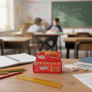 WeiBo Sandwich Jelly Eraser WB-3419 Rubber Promotional Eraser School Office Supplies - Product Image 2