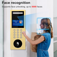 Système d'interphone vidéo de bâtiment pour multi-appartements reconnaissance faciale sonnette caméra accès déverrouiller système d'entrée de porte à domicile