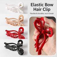 Vente en gros de pinces à cheveux en silicone souple de 11 cm, légères, à usage quotidien, antidérapantes, flexibles et respectueuses du cuir chevelu