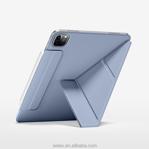 WiWU Ultra Leve Capa Protetora para <span class=keywords><strong>iPad</strong></span> Magnetic Auto Wake Suporte Dobrável Atacado PU Couro Tablet Capa TPU Material - Product Image 1