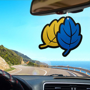 Ambientador de Papel para <span class=keywords><strong>Coche</strong></span> con Fragancia Duradera, Tableta Aromatizante Personalizada con Forma de Hoja de Arce, Ambientador Multiusos para <span class=keywords><strong>Coche</strong></span> - Product Image 3