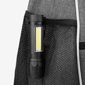 Lampe torche LED rechargeable USB en aluminium avec logo personnalisé, haute puissance, pour <span class=keywords><strong>cadeau</strong></span> promotionnel, extérieur - Product Image 2