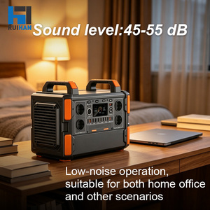 1200W 휴대용 파워스테이션 (태양광 입력 지원), 1008Wh LiFePO4 배터리, 금속 및 ABS 케이스, 하이브리드 인버터 지원 - Product Image 4