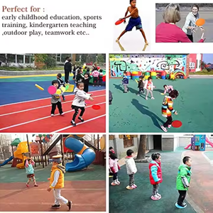 Cao cấp dành cho người lớn Kid thể thao <span class=keywords><strong>Frisbee</strong></span> bền bay đĩa cho trò chơi ngoài trời bãi biển & công viên vui vẻ được làm từ cao su bền - Product Image 6