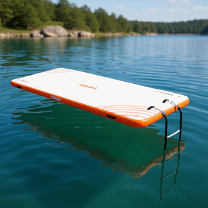 Plataforma Flotante Inflable Vevor de 15 x 6 Pies con Escalera Desmontable, Instalación Portátil de Entretenimiento Acuático - Product Image 2