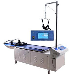 Tempat tidur traksi elektrik layar LCD, tengkuk dan tulang belakang Lumbar 3D untuk rumah sakit - Product Image 1