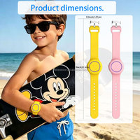 Support étanche en silicone pour bracelet AirTag pour enfants et adultes, bracelet AirTag