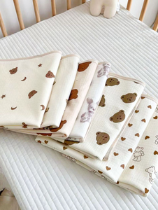 2023 nouveau bébé matelas ours imprimer tapis urinaire décontracté imperméable nouveau-né matelas lavable coton infantile tapis - Product Image 6