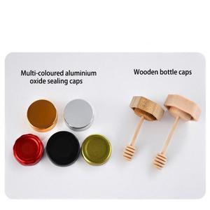 Envase de Vidrio para Alimentos con Tapa de Madera, para Salsas, de 200ml y 380ml, para Uso en la Cocina, con Serigrafía - Product Image 4