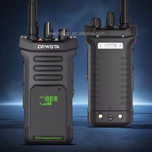 Radio Portátil GX-8200 UHF 20W, Radios FM, Walkie-Talkie, Dispositivo de Comunicación Bidireccional CRWSTA - Product Image 5