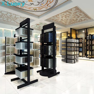 Nhà máy giá rẻ tùy chỉnh hiển thị danh mục đứng đá khảm mẫu thư mục hiển thị đá granit thạch anh gốm gạch nhựa Bảng hiển thị - Product Image 3