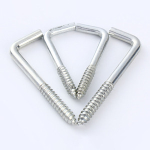 Stainless Steel Sus 304 L Type Self-tapping Photo Hanging Wood L <strong>Hook</strong> <strong>Screw</strong> - Product Image 6