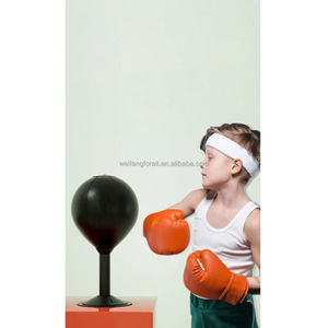 Ballon de boxe KANGRUI pour l'entraînement de la vitesse et des réflexes - Ballon de frappe durable en nylon, caoutchouc et PU, écologique, pour le <span class=keywords><strong>karaté</strong></span>, toutes saisons - Product Image 6