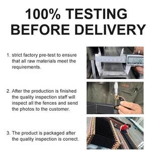 سياج خصوصية من الألمنيوم المطلي بالمسحوق المتين - Product Image 3