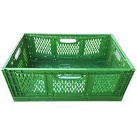 Boîtes pliables en plastique pour fruits et légumes, 600x400x220, prix bas, vente en gros