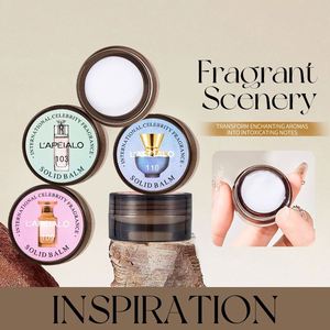 Set de 24 Bálsamos Sólidos con Aromas de Orquídea y Clavo, Fragancia Ligera y Duradera, Portátil para Salidas Diarias, Regalo Festivo, Colores Vivos - Product Image 4