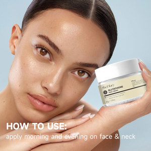 Crema Aclarante con Glutatión, Crema Facial Blanqueadora Anti-Manchas Oscuras, Corrector del Tono de Piel, Crema Hidratante Facial, Suministro OEM - Product Image 3