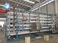 Système de Traitement des Eaux Usées 20T/H avec Tour de Refroidissement, Ultrafiltration, Osmose Inverse, Cuve sous Pression et Pompe