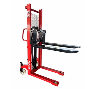 Warehouse Use 1 Ton 2 Ton 3 Ton Small <strong>Lift</strong> Platform 1500kg <strong>Hydraulic</strong> <strong>Manual</strong> Forklift Hand Pallet <strong>Lift</strong> <strong>Stacker</strong> From China Factory - Product Image 2