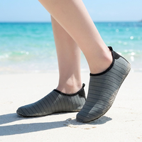 Chaussures aquatiques unisexes personnalisées à séchage rapide pour yoga et sports nautiques, chaussettes tricotées d'hiver, logo personnalisé, motif animal, design simple à enfiler