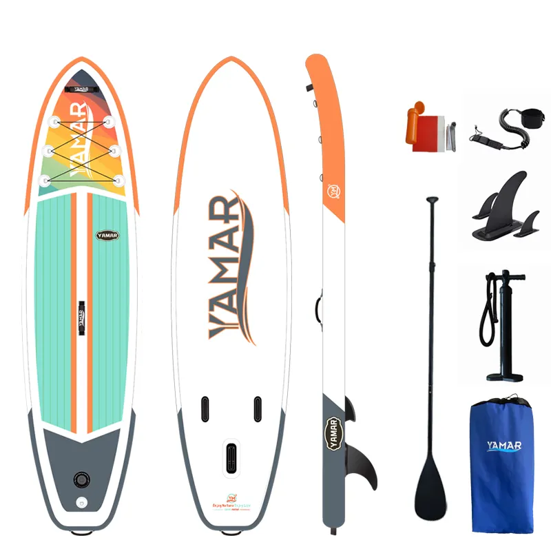 Nhà máy cung cấp CE chứng nhận Inflatable Stand up Paddle Board thuận tiện Ba lô cho lướt sup Board