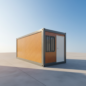 Casa contenedor moderna de 10 pies, tipo Z, plegable, de panel sándwich de acero, para familias, de buena calidad, lista para mudarse, de montaje rápido. - Product Image 1