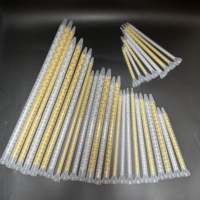 Buses de mélange statique jetables en plastique pour colle AB, modèles MCH06-24T, MC08-32, MC13-24, MC13-32, MS13-36, MCH10-24T